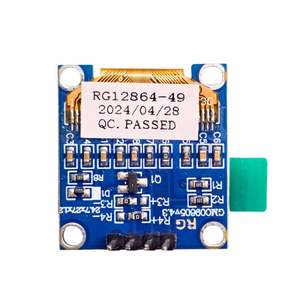 Pantalla PMOLED de 0,96 pulgadas amarillo azul 4 pines I2C RG128x64 - Product Image 3