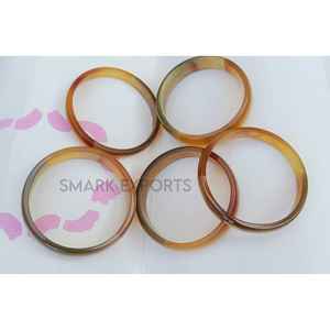 Bracelets en corne de buffle faits à la main légers bijoux de conception d'amour élégants naturels pour les femmes accessoire de mode Durable poli - Product Image 1