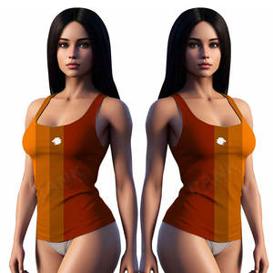 Nueva Camiseta sin Mangas Elegante para Mujer, Ropa de Mujer de la Mejor Calidad, Camiseta sin Mangas para Mujer en Venta - Product Image 6