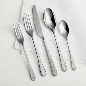 Designer <b>Gold</b> Mirror Polished Cutlery Flatware Set With Long Handle Handmade Popular Western Knife Fork <b>Spoon</b> - Product Image 2