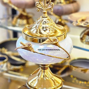 Cuenco de latón estampado elegante, cuencos de frutas grabados personalizados, cuenco de plata pulida brillante para el hogar, cocina, Popular japonés - Product Image 4