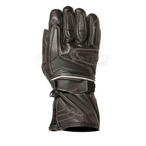 Nouveauté Gants de moto d'hiver unisexes en cuir de vache véritable imperméables et coupe-vent - Product Image 1