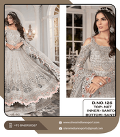 Ensemble décontracté Shalwar Kameez pour femme, nouveau design, style indien, pour fête, collection de tissus non coupés en lawn, vente en gros, tissus indiens