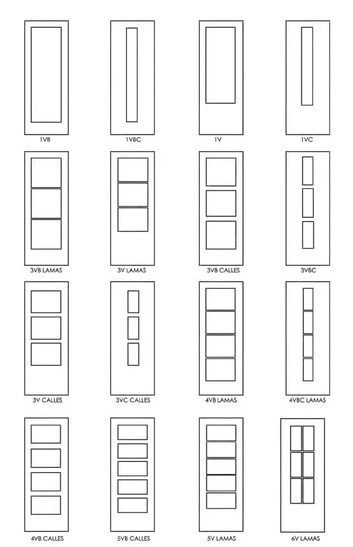 High Quality Spanish Timber Internal Steamed Beach Panel Door Square Beading For Homes