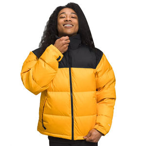 Chaqueta acolchada clásica, cómoda, impermeable, a prueba de viento, con bolsillo calefactable, ropa personalizada al por mayor para la temporada de invierno - Product Image 5