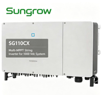 Onduleur Solaire Haute Efficacité Sungrow SG110CX 230V Connecté au Réseau 33kW 50kW 110kW 110kVA – Solution Panneau Solaire Économique