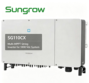 Inversor Conectado a la Red Sungrow <span class=keywords><strong>SG110CX</strong></span> de Alta Energía, 230V, 33kW, 50kW, 110kW, 110kVA, Solución de Paneles Solares de Bajo Costo - Product Image 1