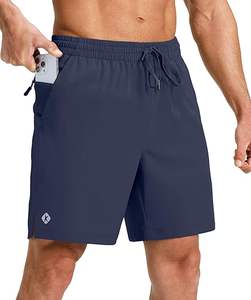 Breathable Workout <b>Shorts</b> for <b>Men</b> with Drawstring Waist Moisture-Wicking Fabric for Fitness Running and Casual Use - Product Image 1