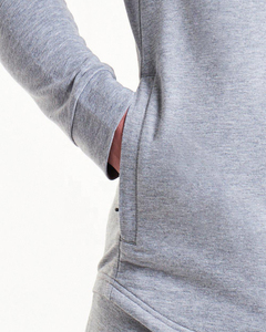 Ensemble de survêtement à capuche 2 pièces pour homme, haute qualité, design uni, écologique, extensible dans quatre directions, respirant, séchage rapide, 100 % coton - Product Image 6