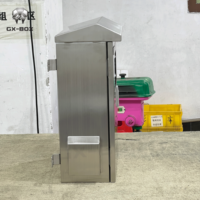 Armoire de panneau de commande Plc en acier personnalisée Armoire d'équipement électrique de plein air de boîte de jonction Ventilation de trous d'air