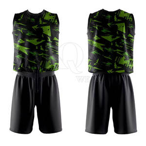 Uniforme d'équipe de volley-ball de haute qualité, respirant, tissu léger, jersey et shorts à séchage rapide, design personnalisé pour l'entraînement - Product Image 4