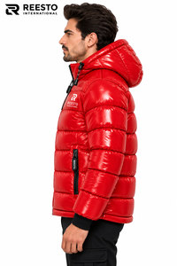 <b>mens</b> premium <b>top</b> quality <b>hooded</b> puffer jacket wholesale <b>mens</b> winter puffer jackets streetwear puffer jacket wholesale <b>mens</b> - Product Image 4