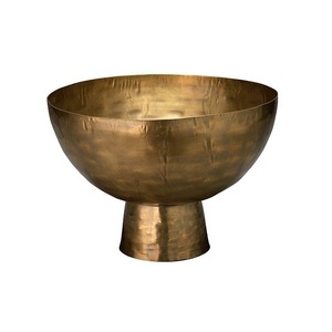 Cuenco para servir comida de mesa de alta calidad, cuenco Material Metal de aluminio y para servir de hecho a mano, venta al por mayor, accesorios de artículos de Hotel - Product Image 1