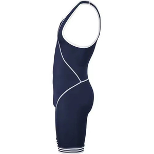 Singlet de Lucha Libre para Hombre de Alta Calidad, Hecho a Medida con Hilos de Alta Calidad, Modelo TG-9 con Correa Ajustable para Entrenamiento en Gimnasio y Levantamiento de Pesas - Product Image 3