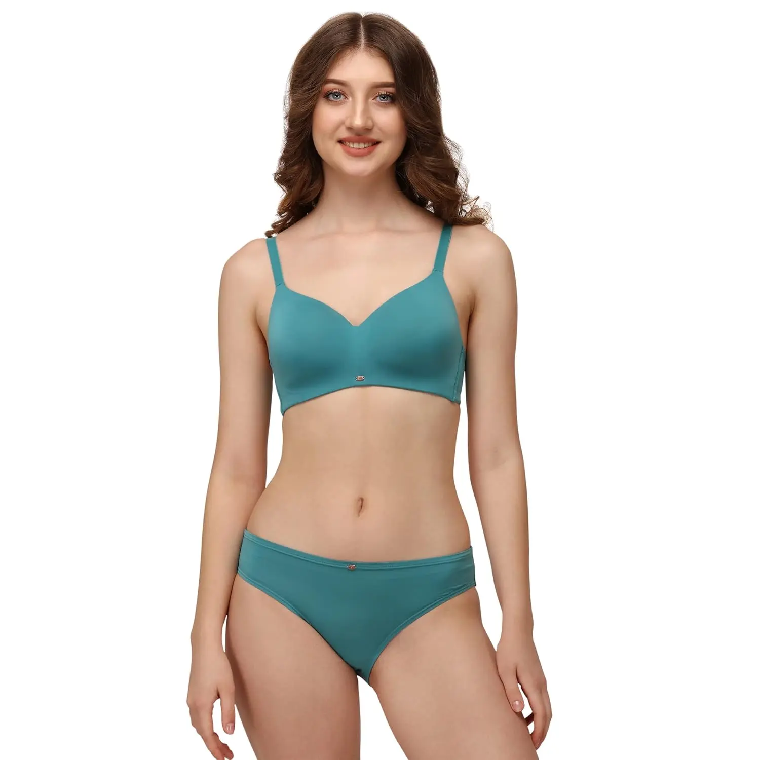 Orienté vers l'exportation, prix de gros, ensemble de soutien-gorge et slip en coton de couleur unie ou avec broderie, conception personnalisée, ensemble de soutien-gorge et slip pour femmes