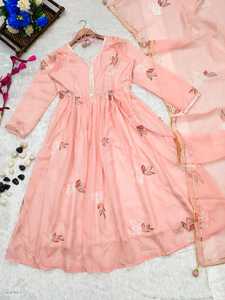 ชุดผ้าโปร่งบางหนาผ้าไหมผ้าลายลูกไม้ชุดแฟนซีดีไซน์ล่าสุด - Product Image 4