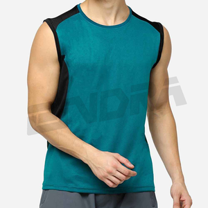 Débardeur d'été à séchage rapide pour hommes chemise sans manches respirante t-shirt de gymnastique confortable et décontracté vêtements d'entraînement musculaire - Product Image 2