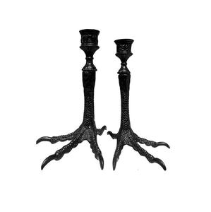 Golden Finished <b>Crystal</b> Candelabra for Wedding and Easter Decor Votive <b>Crystal</b> <b>Candle</b> Holder Metal Aluminium Stand - Product Image 2