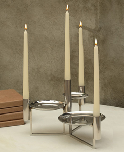 Porte-bougie en métal de conception moderne, base en fer, meilleur fabricant, accessoires d'éclairage pour la décoration de la maison - Product Image 3