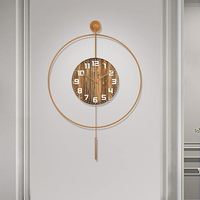Horloge murale simple accent facile à monter en gros horloge murale bureau maison intérieur décoratif élégant mur au prix de gros