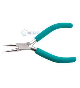 Pince à bijoux nez professionnel 5In outils de fabrication de bijoux en acier inoxydable perles fil d'emballage bricolage artisanat approvisionnement en gros - Product Image 1