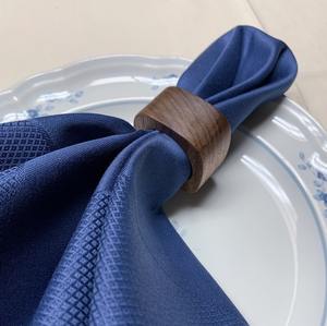 Servilleteros estilo Ángel de resina hechos a mano con patrón Floral detalles de esmalte remolinos brillantes para decoración de estilo de cena - Product Image 6