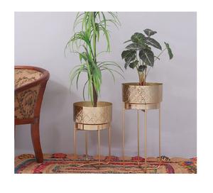 Pots de jardinière tendance de l'industrie Design classique Métal Aluminium Taille personnalisée Forme Couleur Utilisations dans la décoration intérieure et le jardinage - Product Image 4