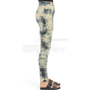 Leggings personnalisés de yoga en nylon et polyester à taille haute et taille élastique pour femmes, vêtements de sport - Product Image 4