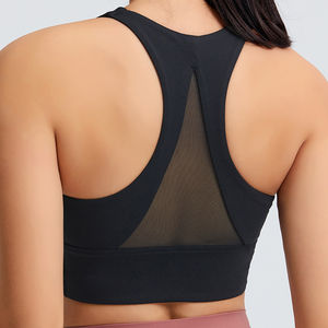 Soutien-gorge de sport respirant haute résistance bande personnalisée sur mesure femmes Fitness entraînement sous-vêtements de sport Fitness Gym Sport hauts soutien-gorge - Product Image 4