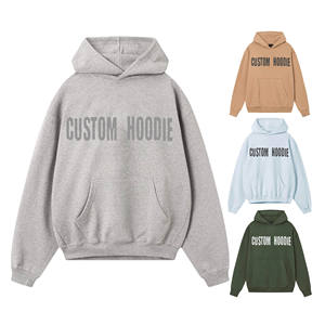 Venta al por mayor ropa de hombre suéter de lana moda hombres sudaderas con capucha 100% algodón personalizado de alta calidad Logo pulóver sudaderas con capucha - Product Image 1