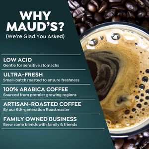 Cápsulas de Café Descafeinado Kona de Maud, 100 Unidades, Café Tostado Medio Descafeinado en Cápsulas Individuales – Café 100% Arábica - Product Image 3