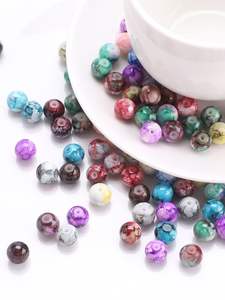 Perles en résine en expansion pour la fabrication de bijoux Perles en résine pour décoration de vêtement Accessoires de garniture Matériau en résine pour collier - Product Image 3