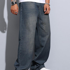 Bulk Quantity New Stylish Fashionable <b>Men</b> Oversized <b>Denim</b> Pant Latest Design OEM Service <b>Men</b> Oversized <b>Denim</b> Pant <b>For</b> Sale - Product Image 6