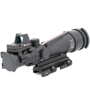 Mira Táctica Profesional de Metal 3.5x35 con Retícula de Herradura Roja Iluminada con Fibra Óptica, Montaje QD Killflash, Resistente a Impactos, Venta al Por Mayor - Product Image 1