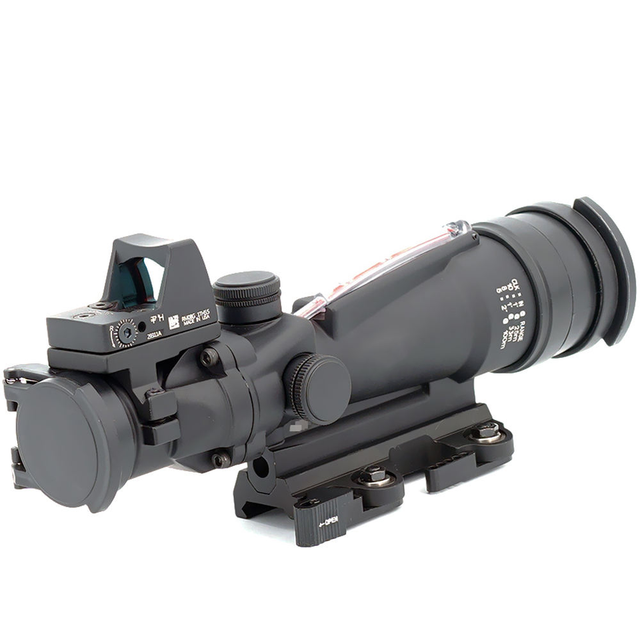 Wholesale Professional Metal 3.5x35 30-Minute Waterproof Red Dot Tactical Scope Red Horseshoe Reticle Fully Multi-Coated Lenses