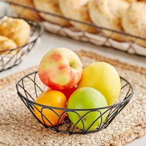 Luxury Geometric Gold Stainless Steel Fruit Bowl <b>Large</b> Capacity Decorative Metal Wire Fruit <b>Basket</b> for Modern Living Room Decor - Product Image 6