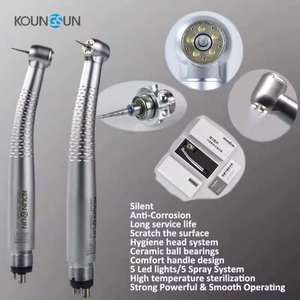 Turbine électrique à LED haute vitesse Koungsun avec matériau en acier et métal, modèle LED GS-M5 Z800MA, argent, certifiée CE - Product Image 6