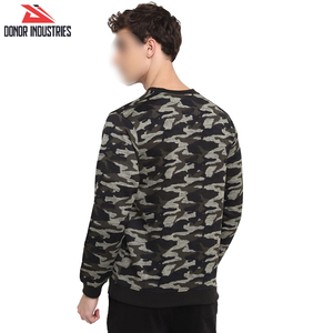 Venta al por mayor de sudaderas de cuello redondo con logotipo personalizado para hombres, ropa informal cómoda de manga larga para la temporada de otoño - Product Image 3