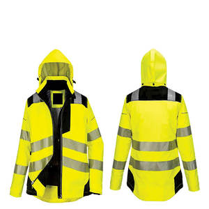 Chaqueta de Seguridad para Hombre, Impermeable, Transpirable, Certificación EN, Color y Logotipo Personalizables, Servicio OEM, Último Diseño, 100% Poliéster - Product Image 1