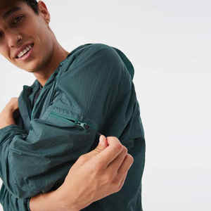 Ensemble de survêtement polaire sur mesure pour homme grande taille, 100 % coton écologique, respirant, séchage rapide, pour l'entraînement hivernal - Product Image 2