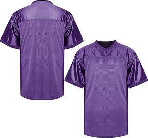 Maillot de football américain de haute qualité maille sublimée avec uniforme imprimé respirant à manches courtes - Product Image 1
