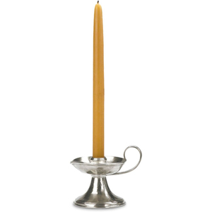 Porte-bougie conique en métal durable finition argentée pour la maison, les mariages, les fêtes de Noël, la décoration de table et l'éclairage - Product Image 1