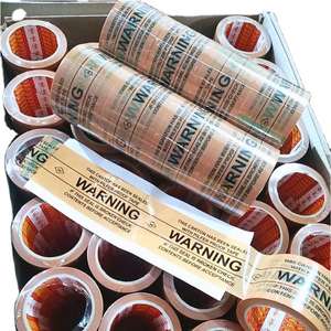 Effacer imprimé simple face Bopp ruban d'emballage adhésif acrylique pour emballage en carton fabriqué au Vietnam prix de gros - Product Image 3