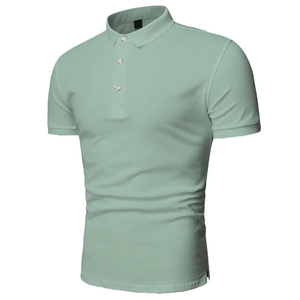 Nueva Camiseta Polo de Algodón de Diseño Moderno y de Alta Calidad, Camiseta Polo Personalizada para Hombre, Color Naranja, Transpirable - Product Image 1