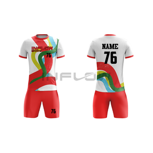 Uniformes de Fútbol de Sublimación Transpirables de Secado Rápido con Nuevo Diseño, 100% Poliéster, Uniformes de Fútbol Personalizados para Equipos, OEM - Product Image 6