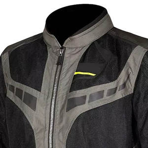 Chaqueta Textil para Motocicleta, Impermeable y Transpirable, con Ventilación con Cremallera, Protección y Franjas Reflectantes - Product Image 5