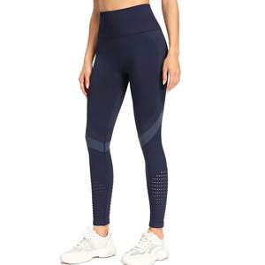 Collants de sport pour femmes, super doux, respirants, taille haute, tricotés, pour la salle de sport, le yoga, leggings décontractés - Product Image 4