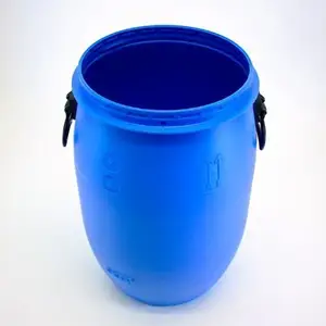 Melhor Água Uso e Eco-friendly Azul Plástico Tambores Barril com Tampa