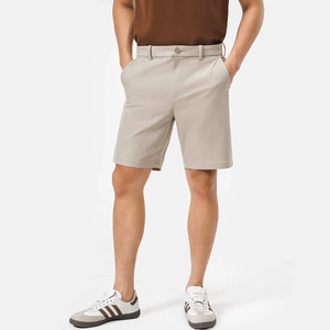 Bermuda kaki taille moyenne pour hommes personnalisé Style décontracté écologique - Product Image 1