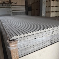 Panneau de bardage en fibrociment cannelé de 12 mm certifié ASTM, longueur 2400 mm, revêtement mural extérieur architectural pour maisons préfabriquées aux États-Unis